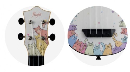 Укулеле Flight TUS40 Kitty, Travel soprano - JCS.UA фото 4
