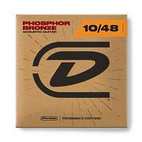 Струны DUNLOP DAP1048 PHOSPHOR BRONZE ACOUSTIC GUITAR STRINGS (10-48) - JCS.UA