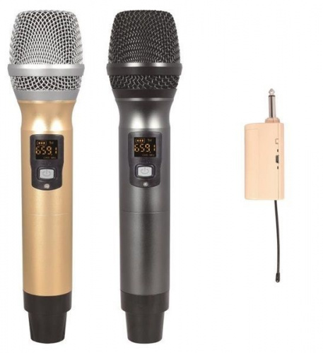 Беспроводная микрофонная система Emiter-S TA-U02 с ручными микрофонами - JCS.UA