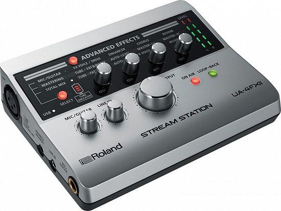 Аудіоінтерфейс для інтернет мовлення Roland UA-4FX2