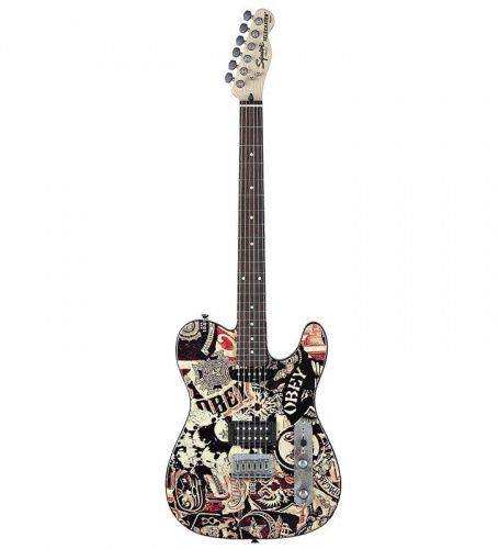 Электрогитара Fender SQUIER OBEY GRAPHIC TELECASTER HS RW COLLAGE - JCS.UA