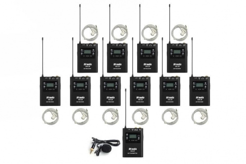 Беспроводная система тур-гид DV audio KM-2T10R - JCS.UA