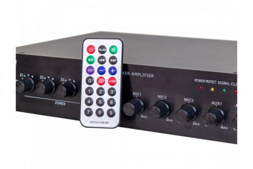 Трансляционный микшер-усилитель с USB DV audio LA-350.4P - JCS.UA фото 2