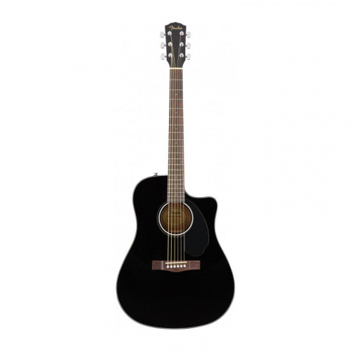 Электроакустическая гитара FENDER CD-60SCE BLACK WN - JCS.UA