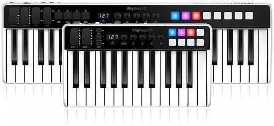 IK Multimedia iRig Keys I / O 25 і iRig Keys I / O 49 - нові ультракомпактні MIDI-клавіатури
