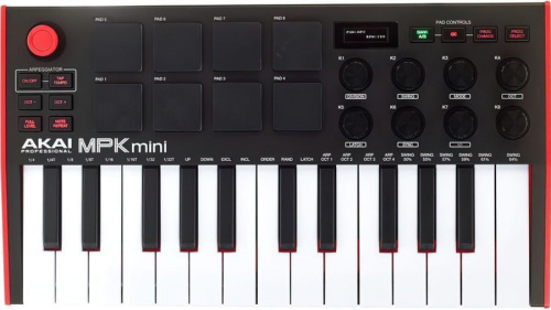MIDI клавіатура AKAI MPK MINI MK3 - JCS.UA