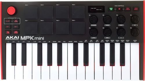 MIDI клавиатура AKAI MPK MINI MK3 - JCS.UA