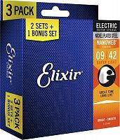 Струны Elixir EL NW SL (3 Pk) - JCS.UA