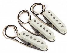 Набір звукознімачів FENDER PURE VINTAGE 65 STRAT PICKUP SET VINTAGE WHITE (3) - JCS.UA