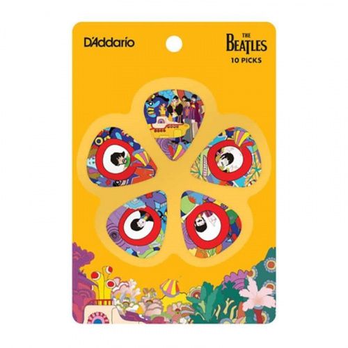 Медиатор Planet Waves 1CWH2-10B7 (1шт.) Beatles Yellow Submarine 50th Anniversary Pick Set (Light) 1шт - JCS.UA