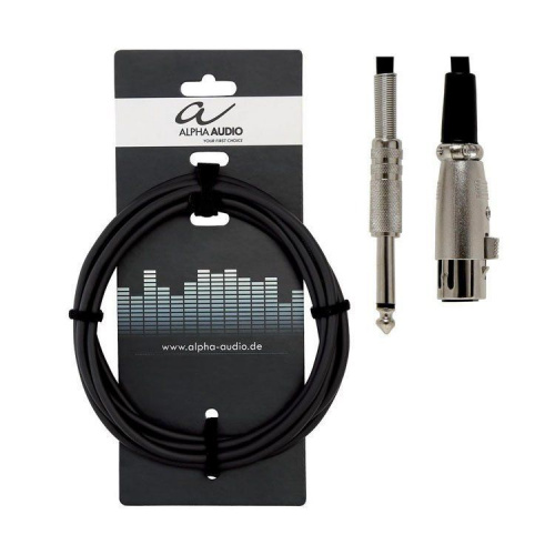 Микрофонный кабель Alpha Audio Basic 190.060 - JCS.UA