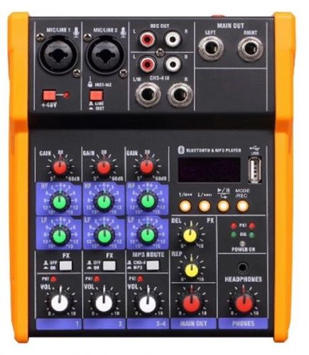Міні мікшерний пульт Emiter-S MS-G4 - JCS.UA Міні мікшерний пульт Emiter-S MS-G4 - JCS.UA