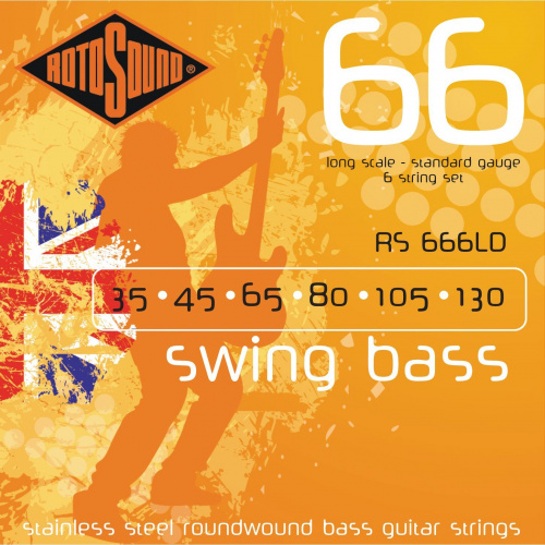 Струны для бас-гитар Rotosound RS666LD - JCS.UA