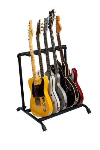 Cтенд для пяти гитар GATOR FRAMEWORKS RI-GTR-RACK5 Rok-it 5x Collapsible Guitar Rack - JCS.UA фото 4
