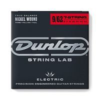 Струны DUNLOP DEN09627 NICKEL WOUND ELECTRIC GUITAR STRINGS 09-62 | 7-STRING - JCS.UA