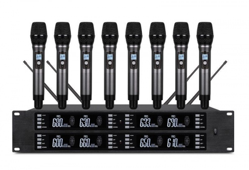 Беспроводная микрофонная система Emiter-S TA-U806 с ручными микрофонами - JCS.UA