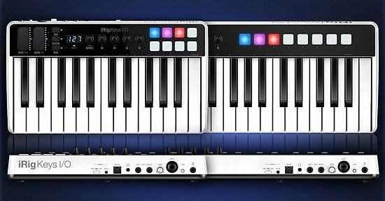 Тепер контролери iRig Keys I / O керують GarageBand і Logic Pro X