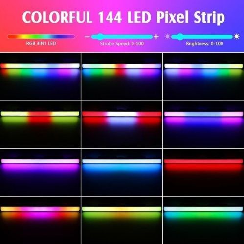 Светодиодная панель New Light PL-32KS LED Wall Strobe Bar 144 - JCS.UA фото 2
