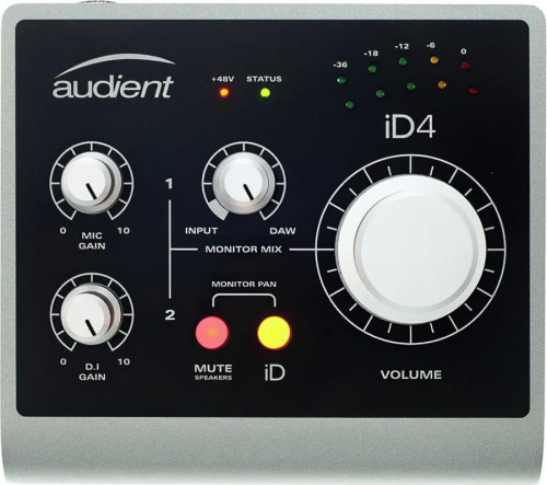 Аудиоинтерфейс Audient iD4 - JCS.UA