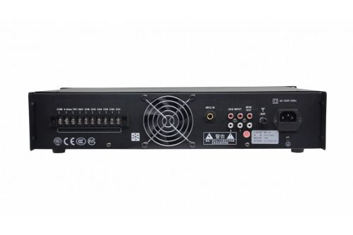 Трансляційний мікшер-підсилювач із USB DV audio PA-250-6Z - JCS.UA фото 2