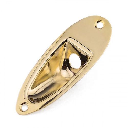 Разъём-планка PAXPHIL HJ101 GD STRAT STYLE JACK PLATE (GOLD) - JCS.UA