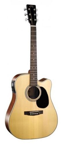 Електроакустична гітара SX MD180CE / NA - JCS.UA