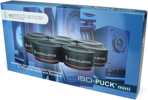 Комплект звукоизоляционных подставок IsoAcoustics ISO-PUCK-Mini (8 шт.) - JCS.UA фото 3