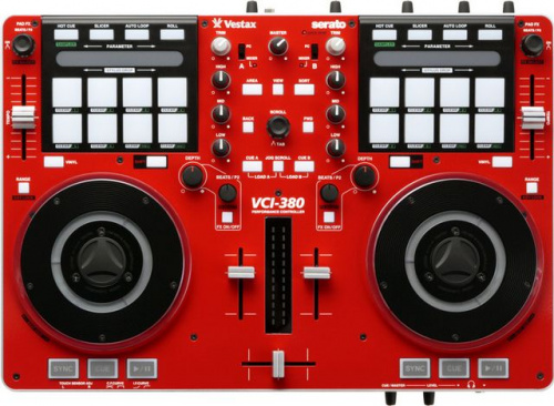 MIDI-контролер Vestax VCI-380 RED - JCS.UA
