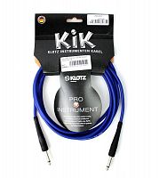 Кабель инструментальный KLOTZ KIK INSTRUMENT CABLE BLUE 3 M - JCS.UA