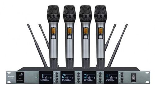 Беспроводная микрофонная система Emiter-S TA-7807H с ручными микрофонами - JCS.UA