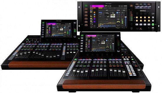 Цифрові пульти Behringer Wing BK Black, Compact та Rack: Звукова революція