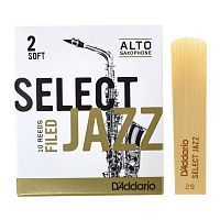 Палиця для альт саксофона D'ADDARIO RSF10ASX2S Select Jazz - Alto Sax Filed 2S (1шт) - JCS.UA