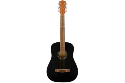 Гітара акустична FENDER FA-15 STEEL 3/4 BLACK WN w/BAG - JCS.UA