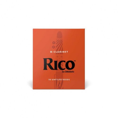 Тростини для кларнета D'ADDARIO Rico - Bb Clarinet #2.0 - 10 Pack - JCS.UA фото 2