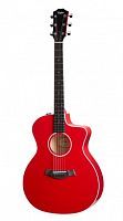 Гитара электроакустическая TAYLOR GUITARS 214CE RED DLX - JCS.UA