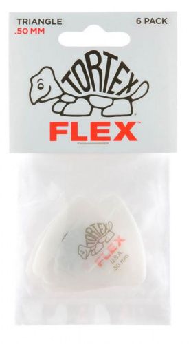Медиаторы DUNLOP 456P.50 TORTEX FLEX TRIANGLE PICK .50MM - JCS.UA фото 3