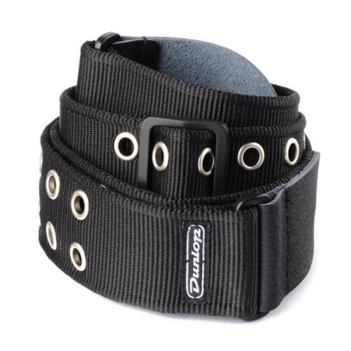 Гитарный ремень DUNLOP D3819BK CLASSIC GROMMET STRAP - JCS.UA