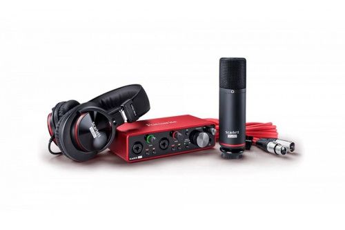 Комплект для звукозапису FOCUSRITE Scarlett 2i2 Studio 3rd Gen - JCS.UA