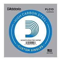 Струна DADDARIO PL010 Plain Steel 010 - JCS.UA