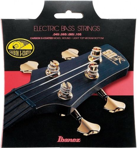 Струни для бас-гітар IBANEZ IEBS4XC BASS GUITAR STRING 45-105 CARBON X COATED - JCS.UA