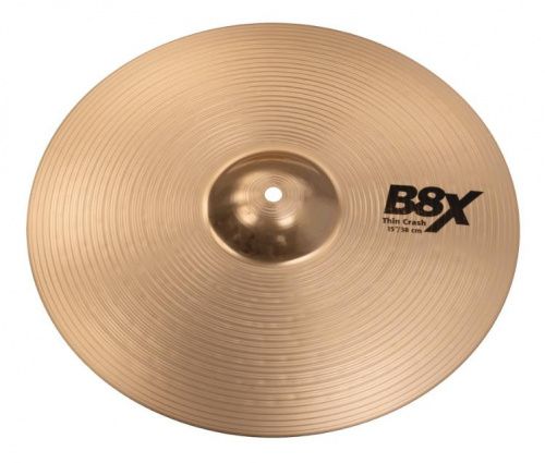 Тарелка SABIAN 15" B8X Thin Crash - JCS.UA