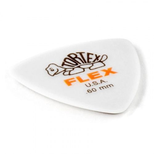 Медиаторы DUNLOP 456P.60 TORTEX FLEX TRIANGLE PICK .60MM - JCS.UA фото 2
