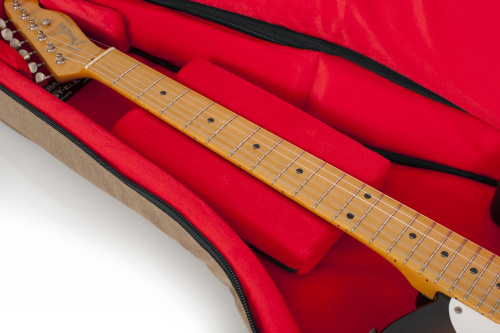 Чохол для електрогітари GATOR GT-ELECTRIC-TAN TRANSIT SERIES Electric Guitar Bag - JCS.UA фото 6