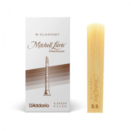 Трость для кларнета DADDARIO Mitchell Lurie Premium - Bb Clarinet #3.5 (1шт) - JCS.UA