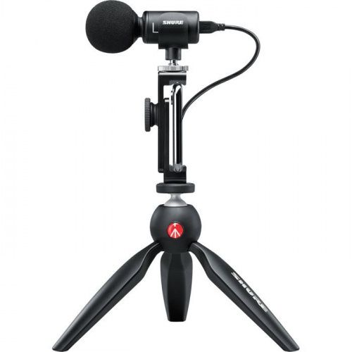 Мікрофонний комплект для запису відео SHURE MV88 + VIDEO KIT - JCS.UA