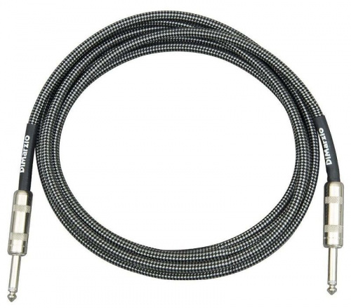 Кабель DiMarzio EP1718SS Instrument Cable 5.5m (Black Gray) - JCS.UA