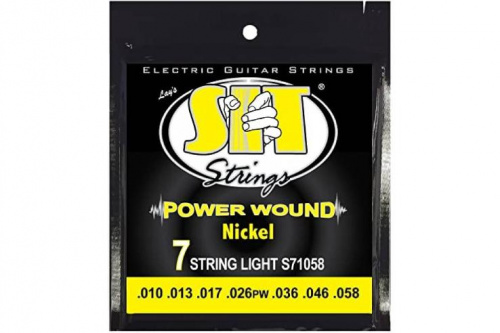 Струны для электрогитар SIT STRINGS S71058 - JCS.UA
