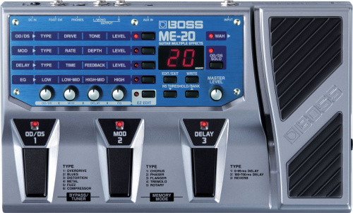 Процессор для гитар BOSS ME-20 - JCS.UA