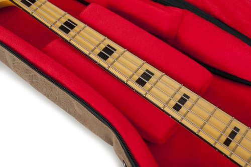 Чехол для бас-гитары GATOR GT-BASS-TAN TRANSIT SERIES Bass Guitar Bag - JCS.UA фото 5