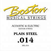 Струна для акустической или электрогитары Boston BPL-014 - JCS.UA